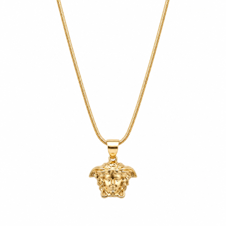 Colier Dama Gold 14K Cruce Medusa [1]