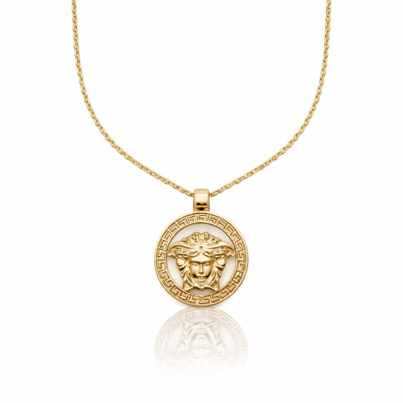 BIJUTERII DAMA - Colier Dama Gold Medusa