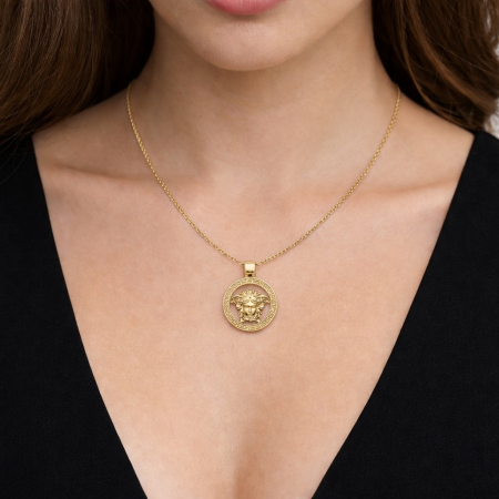 Colier Dama Gold Medusa [1]
