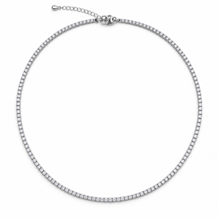 Colier Dama Tennis White Diamonds 40 CM / 1.5 MM [1]