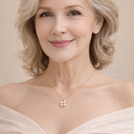 Colier Pentru Soacra Pandantiv Cristale Cu Mesaj De La Nora [1]