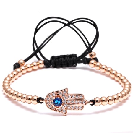 BRATARI - Fatima Rose Gold 14K Women Bracelet