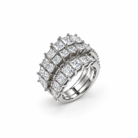 INELE ARGINT - Inel Angelic Dama Argint 925 Full Diamonds