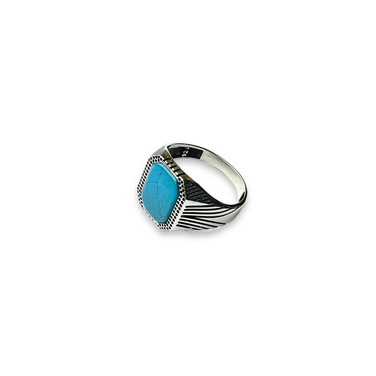 INELE ARGINT - Inel Argint 925 Borealy Turcoaz