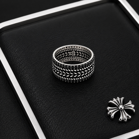 Inel Argint 925 Braided Zirconium [2]