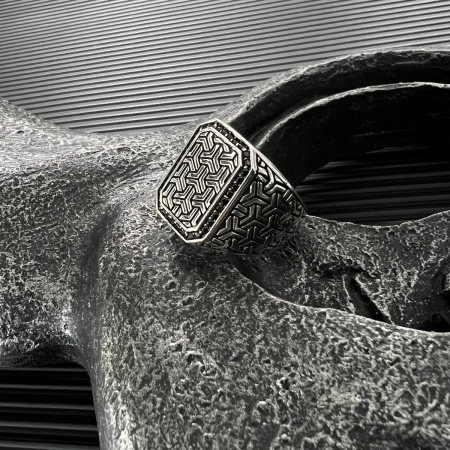 Inel Argint 925 Brooks Abstrakt Design [2]