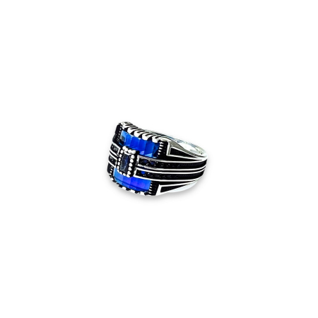 Inel Argint 925 Brooks Blue Imperial [0]