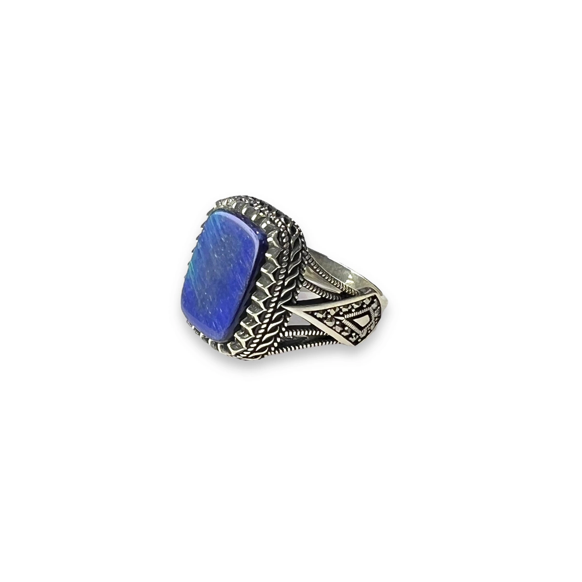 Inel Argint 925 Brooks Blue Lapis Lazuli [0]