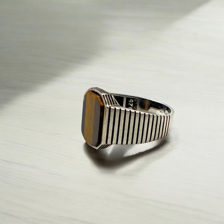 Inel Argint 925 Brooks Classic TigerEye [1]