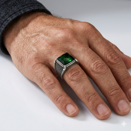 Inel Argint 925 Brooks Green [1]