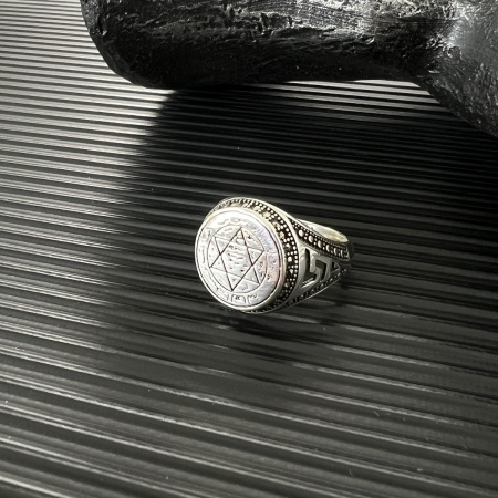 Inel Argint 925 Brooks Star of David [2]