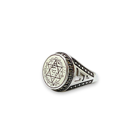 INELE ARGINT - Inel Argint 925 Brooks Star of David