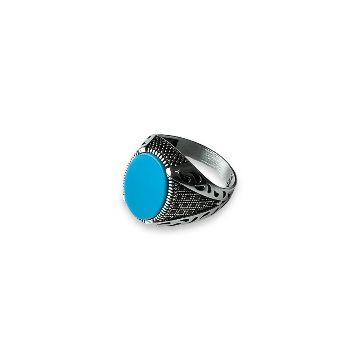INELE ARGINT - Inel Argint 925 Brooks Turcoaz Stone