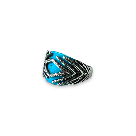 Inel Argint 925 Brooks Turcoaz Stone [0]