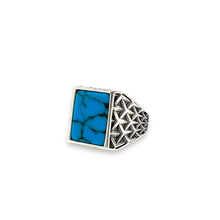 Inel Argint 925 Brooks Turcoaz Stone [0]