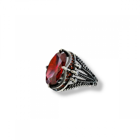 COLECTIA ARGINT - Inel Argint 925 Exqusite Red Stone