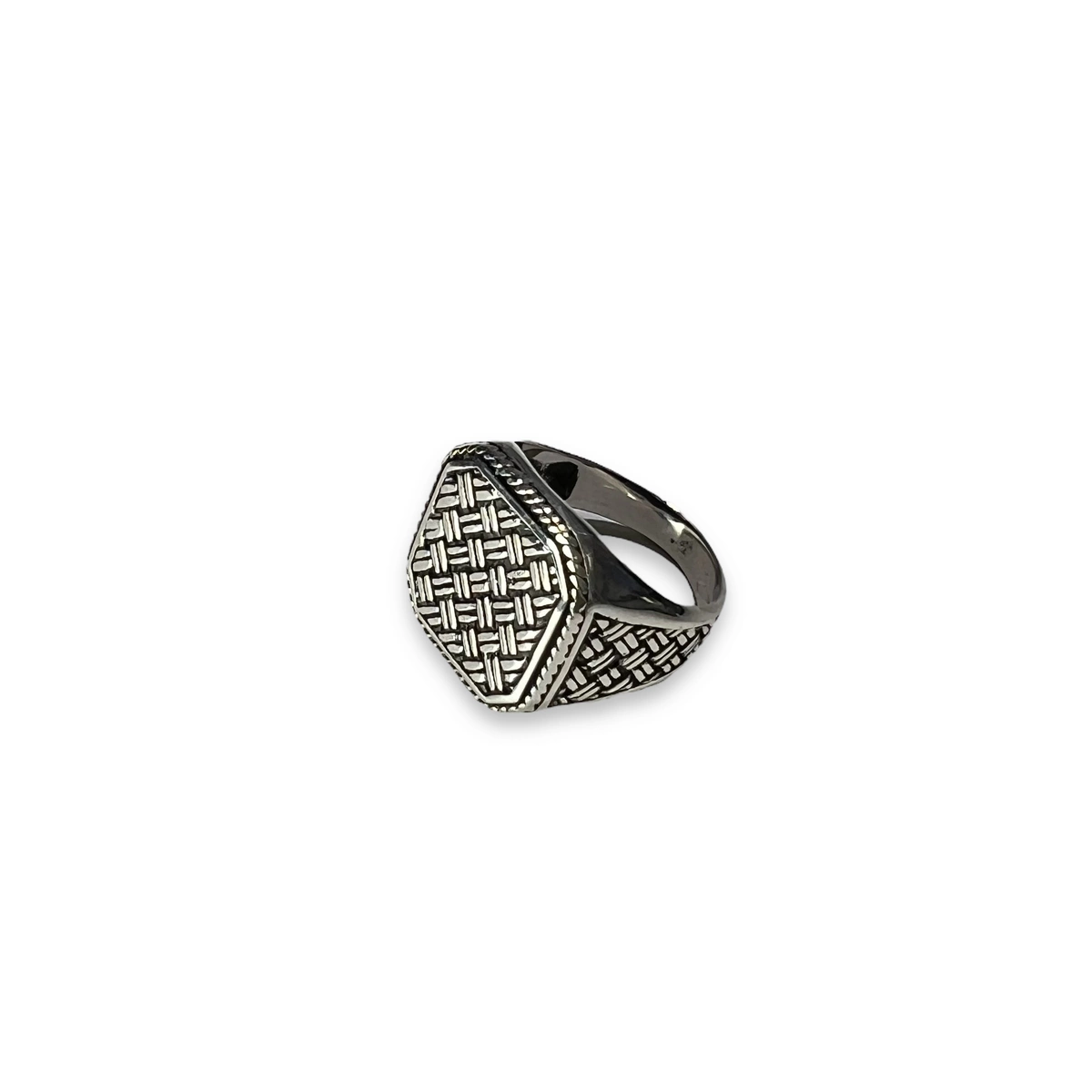 INELE ARGINT - Inel Argint 925 Gothic Knitted