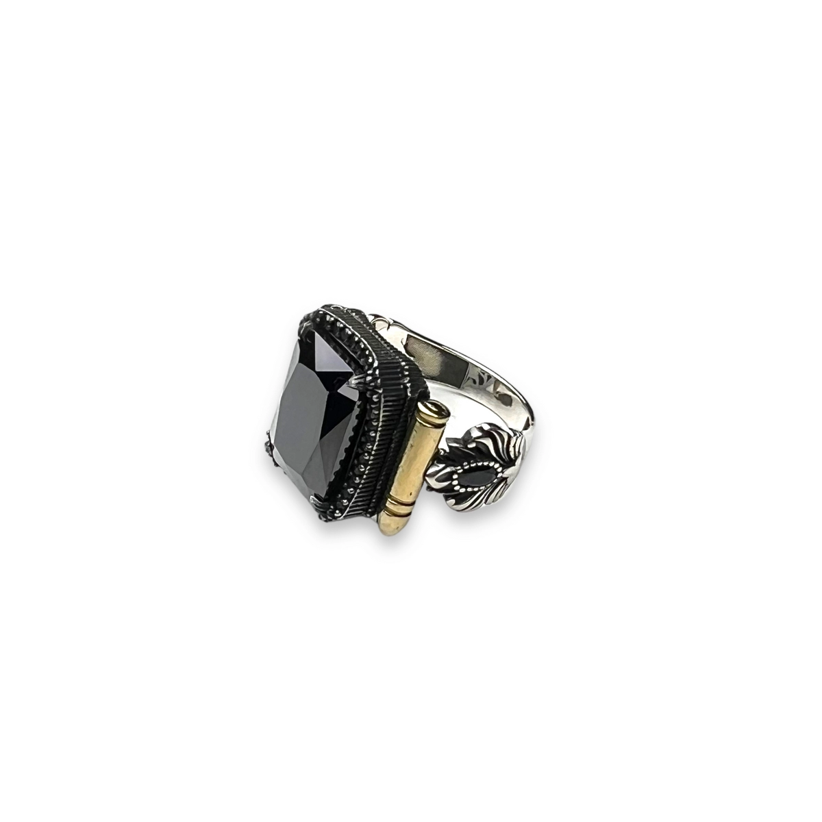 INELE ARGINT - Inel Argint 925 Masterpiece Bullets Onix