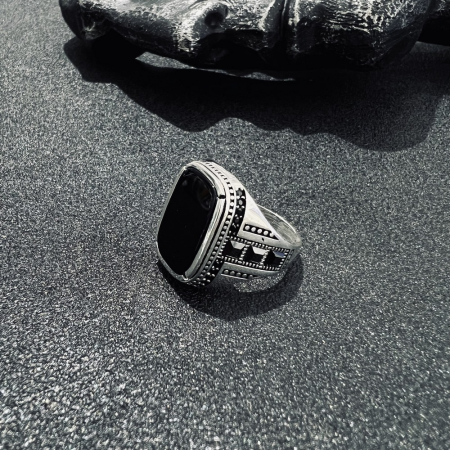 Inel Argint 925 Onix Stone Aretfact [2]