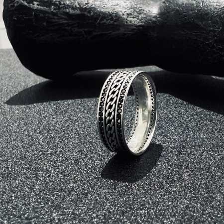 Inel Argint 925 Rope Design [1]