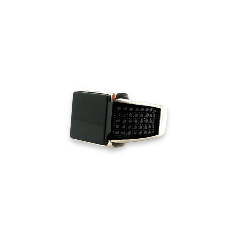 Inel Argint 925 Solid Black Onix [0]