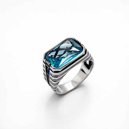 COLECTIA ARGINT - Inel Argint 925 Turcoaz Stone