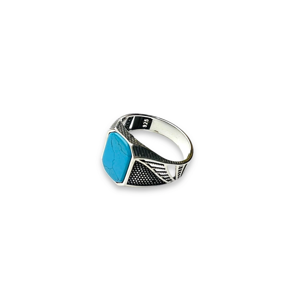 INELE ARGINT - Inel Argint 925 Turcoaz Stone