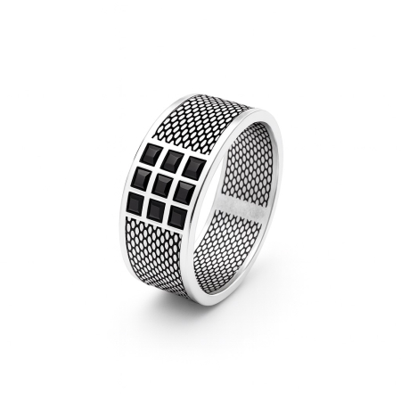 INELE ARGINT - Inel Argint 925 Zircon Diamonds