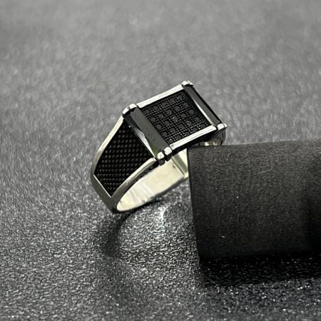 Inel Argint Brooks Black Zirconium [2]