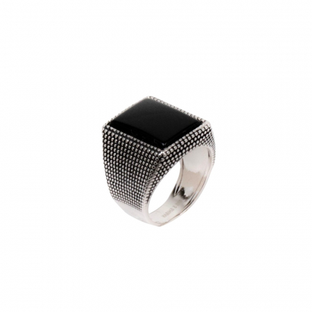 INELE ARGINT - Inel Argint Brooks Classic Onix