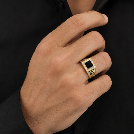 Inel Barbati Gold Diamonds [0]
