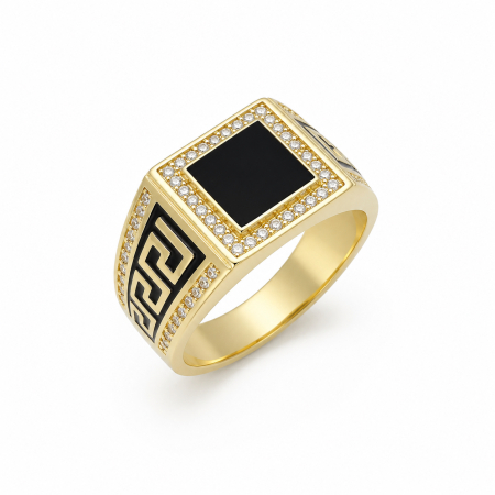 INELE - Inel Barbati Gold Diamonds