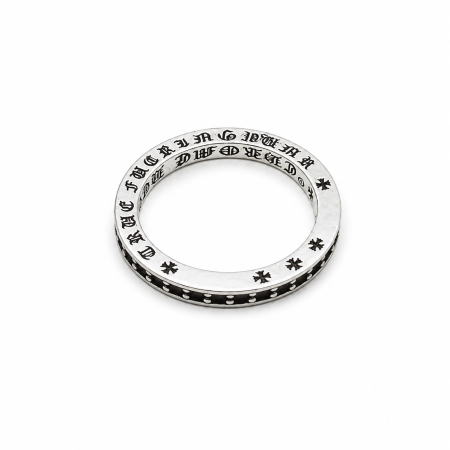 Inel Barbati Tennis Chrome Hearts Design Black [4]