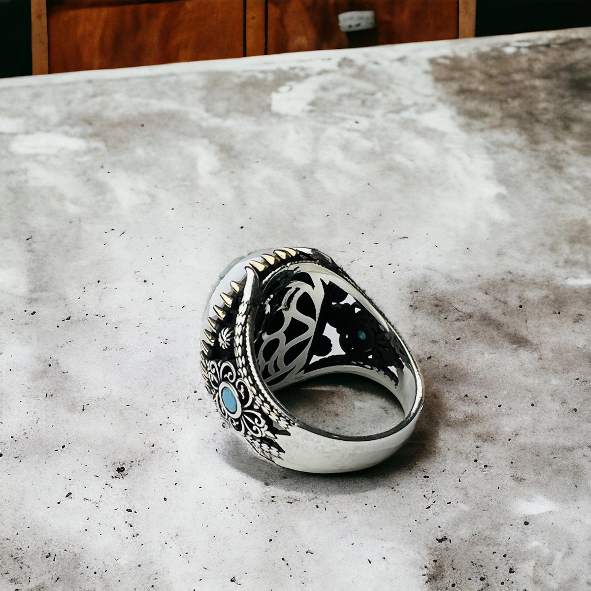 Inel Brooks Argint 925 Sidef Stone Masterpiece [2]