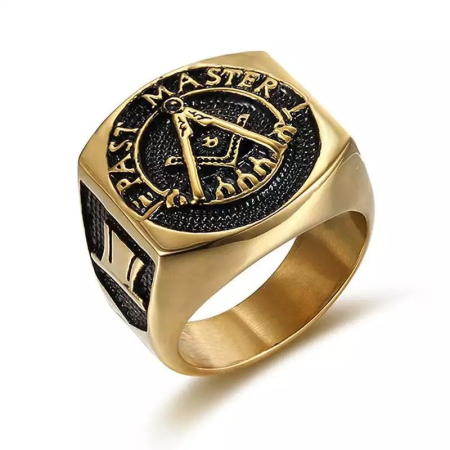 INELE - Inel Brooks Gold Mason Design 10