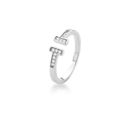 INELE ARGINT - Inel Dama Argint 925 T-Design Diamonds