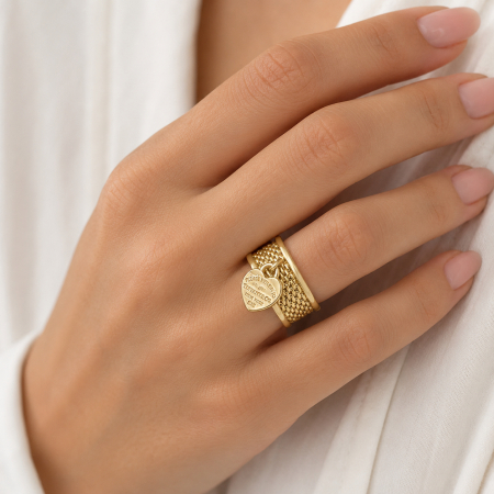 Inel Dama Gold Hearts Simphony [1]