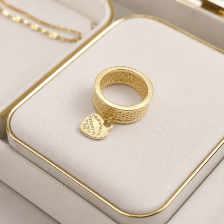 Inel Dama Gold Hearts Simphony [2]