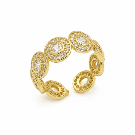 COLIERE INOX - Inel Dama Reglabil Angel Gold