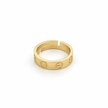 Inel Dama Reglabil Gold Plated [2]