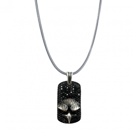 LANTURI ARGINT - Lant Argint 925 Black Diamond Eagle