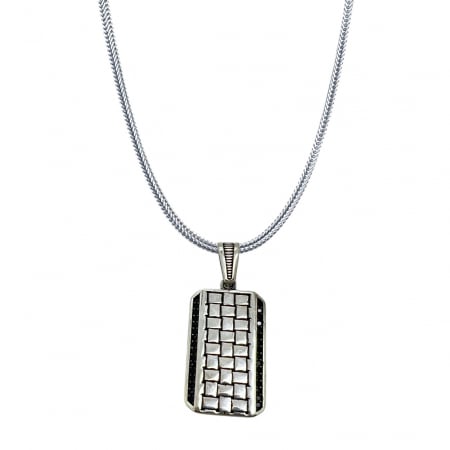 LANTURI ARGINT - Lant Argint 925 Brick Tag