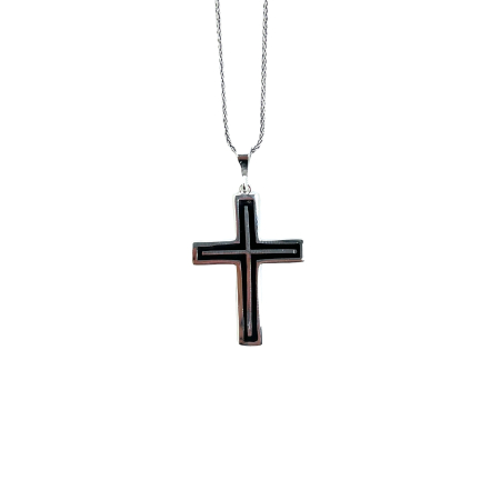 Lant Argint 925 Brooks Classic Cross [0]