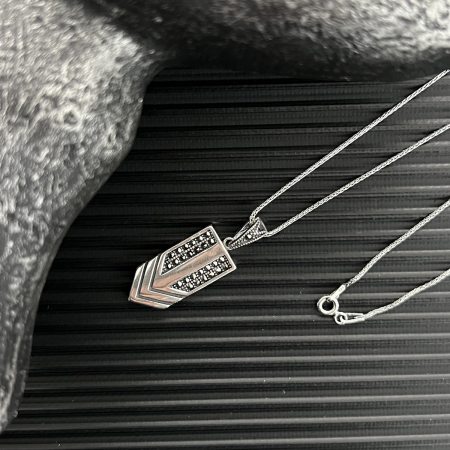 Lant Argint 925 Brooks Crystal Arrow [2]