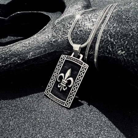 LANTURI ARGINT - Lant Argint 925 Brooks Fleur de Lis