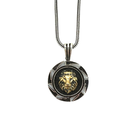 Lant Argint 925 Brooks King Lion [0]