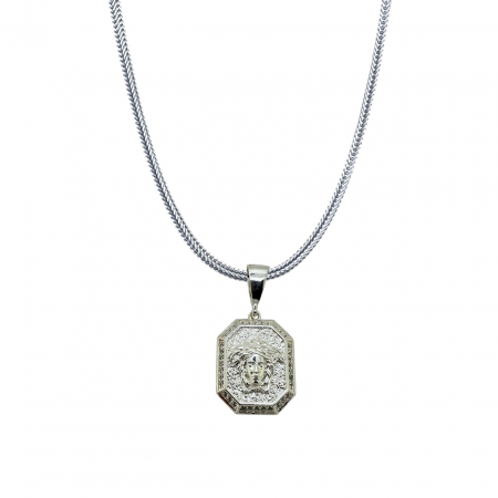 LANTURI ARGINT - Lant Argint 925 Brooks Medusa Diamonds
