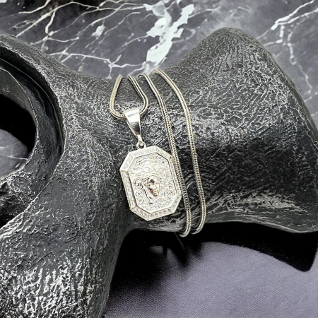 Lant Argint 925 Brooks Medusa Diamonds [2]