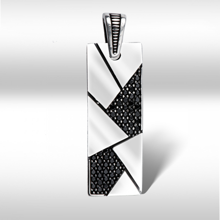 Lant Argint 925 Brooks Minimalist Tag [1]