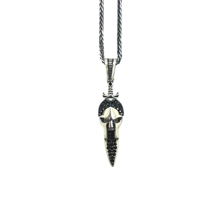 Lant Argint 925 Brooks Skull [0]